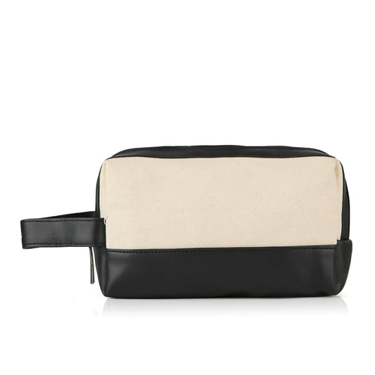Premium Canvas Travel & Utility Pouch – Durable Canvas Toiletry & Grooming Kit