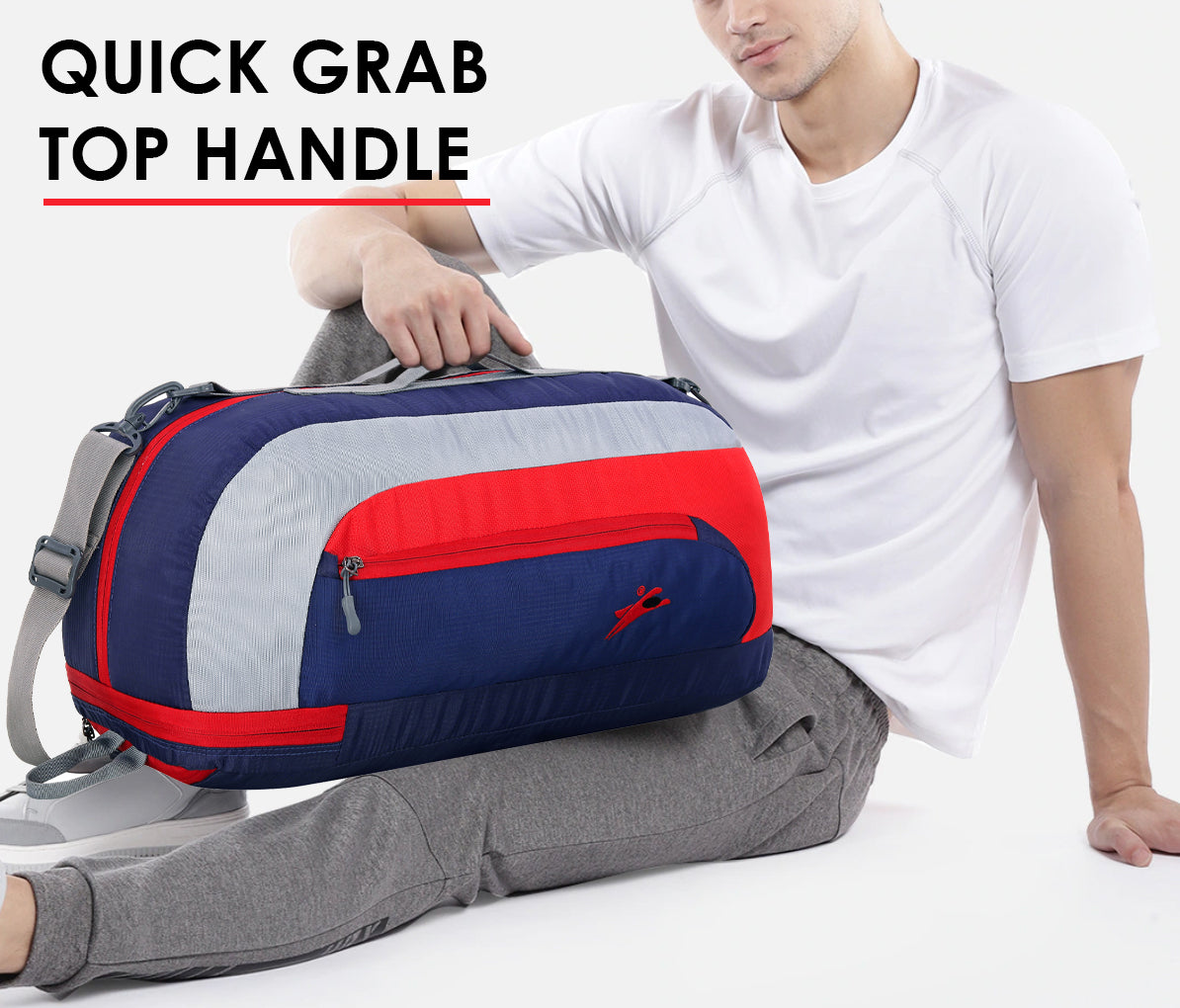 3-in-1 Gym Duffel Backpack with Detachable Shoulder Strap | Lightweight Sports & Travel Bag