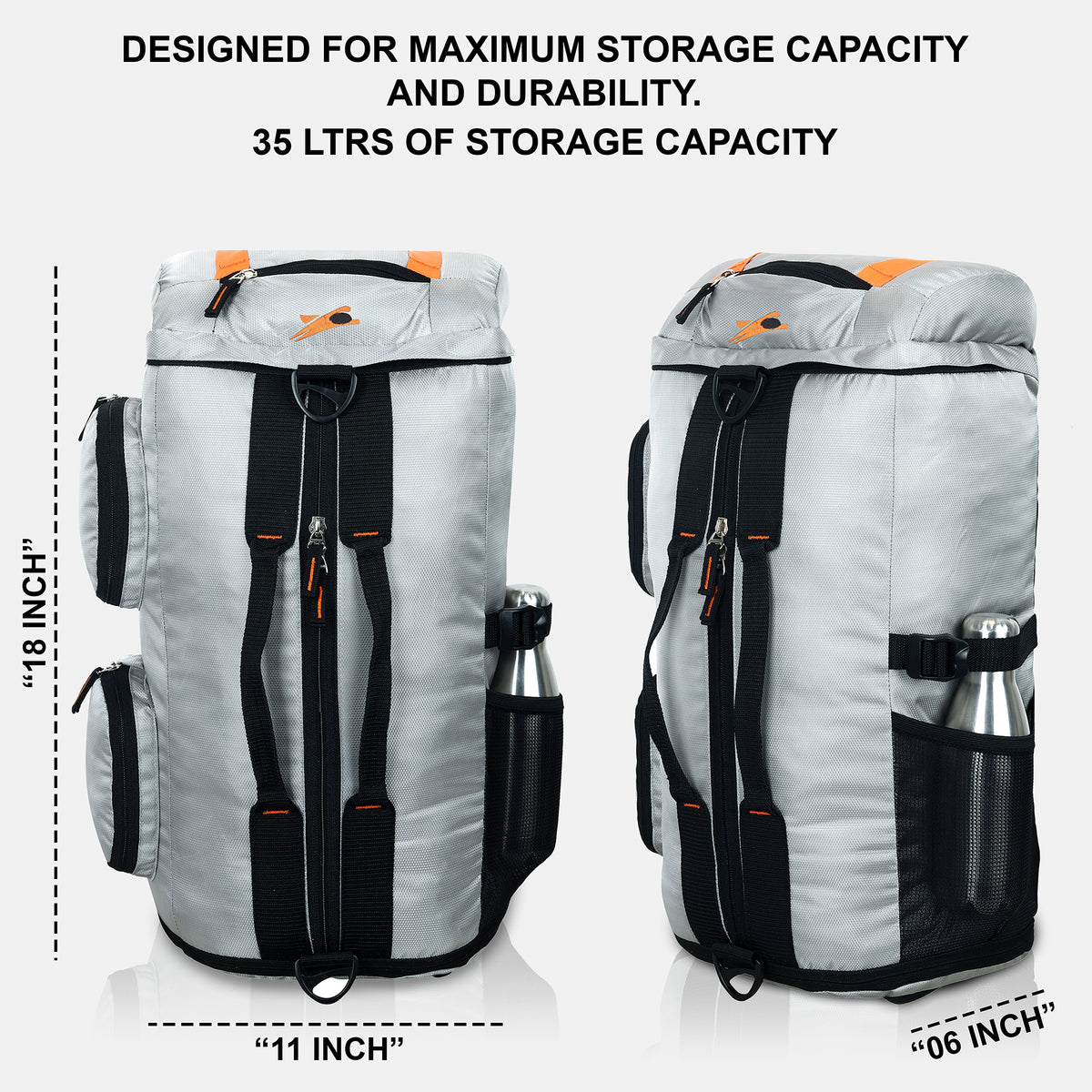 3-in-1 Travel Rucksack 35L | Backpack, Duffel & Shoulder Bag